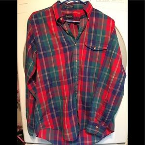 Foxhunt Plaid Button Down